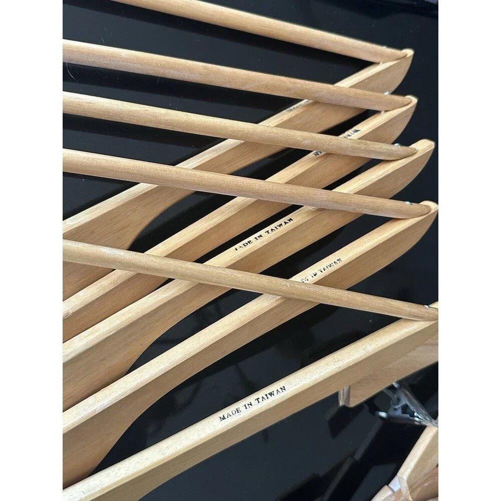 Vintage/ Antique Wooden Suit Hangers Lot (25)